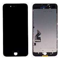 Купить Дисплей для iPhone 7 Plus в сборе с тачскрином Черный - Премиум с доставкой