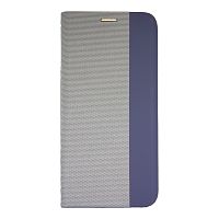 Чехол-книга MESH LEATHER MIX для Xiaomi Redmi 10A серый
