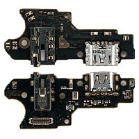 Шлейф для Realme C11/C15 (RMX2185/RMX2180) плата на системный разъем/разъем гарнитуры/микрофон