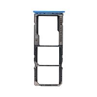 Держатель SIM для Xiaomi Redmi 9A/9C Синий