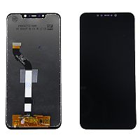 Дисплей для Xiaomi Pocophone F1 в сборе с тачскрином Черный - Оптима