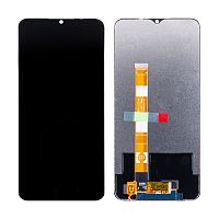 Купить Дисплей для Realme C25/C25s Oppo A16 (RMX3191/CPH2269) в сборе с тачскрином Черный - OR с доставкой