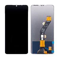 Дисплей для Infinix Smart 7 HD (X6516) в сборе с тачскрином Черный - Оптима