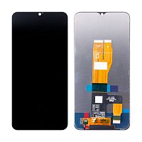 Купить Дисплей для Realme C30s (RMX3690) в сборе с тачскрином Черный - OR с доставкой