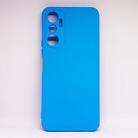 Чехол NANO силикон для INFINIX HOT 20 (4G) 2022 лазурный