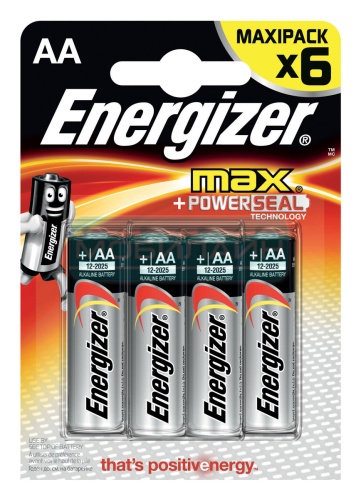    ENERGIZER  LR6 Maximum (MAX PLUS)      