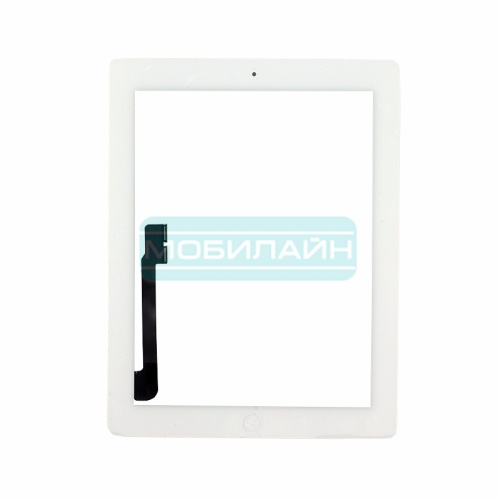 Купить Тачскрин для iPad 3/4 Белый - AA оптом и в розницу