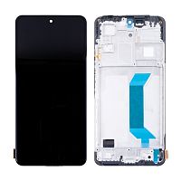 Дисплей для Xiaomi Poco X5 5G/Redmi Note 12 5G модуль с рамкой Черный  - (In-Cell)