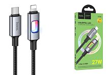 Кабель USB - Lightning Hoco U144 New PD27W charging cable 2.4А Lighting 1,2м. (black)