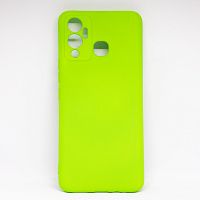 Чехол NANO силикон для INFINIX HOT 12 PLAY (NFC) салатовый