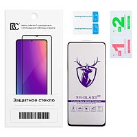 Купить Защитное стекло "Премиум" для Xiaomi Poco X4 GT/X3 GT/Redmi Note 10 Pro 5G Черный с доставкой