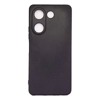 Чехол Cиликон матовый /тех.пак/ для TECNO Camon 20 (4G)/Camon 20 PRO (2023) черный