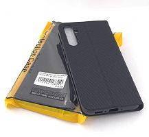 Чехол-книга MESH LEATHER MIX для Samsung A34 _5G (2023) чёрный