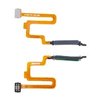 Шлейф для Xiaomi Redmi Note 11 Pro 4G/5G/Poco X4 Pro 5G (2201116TG/2201116SG/2201116PG) сканер отпечатка пальцев Черный