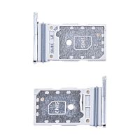 Держатель SIM для Samsung Galaxy S23 Ultra (S918B) Серебро