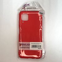 Чехол Cиликон матовый /тех.пак/ для Huawei Honor P40 LiTE (2020) красный