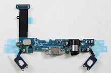 Шлейф для Samsung Galaxy A5 2016 (A510F) плата системный разъем/разъем гарнитуры/микрофон/HOME