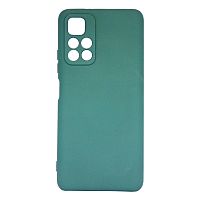 Чехол NANO силикон для Xiaomi POCO M4 PRO (2021) темно-зелёный