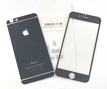 Защитное стекло "Полное покрытие" 3D для iPhone 6/6s черное