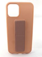 Чехол-подставка (силикон,магнит) для iPhone 11 PRO 5.8" розовый песок