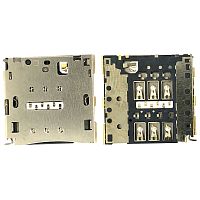 Коннектор SIM для Huawei Ascend Mate 7/Ascend G7/Ascend P7/P8 Lite