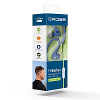 Купить Наушники проводные KOSS KSC32iB Blue, шнур 1,2 м. Спортивные. Ультралёгкие и комфортные. Изготовлены из моюще с доставкой