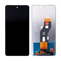 Купить Дисплей для Tecno Spark 20 (KJ5) в сборе с тачскрином Черный - OR с доставкой