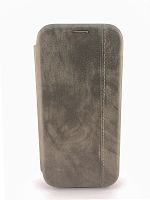 Чехол-книга VINTAGE LiNE для iPhone 12/12 PRO (6.1") 2020 серый