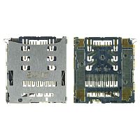 Коннектор SIM+MMC Huawei P8 Lite/Ascend Mate 7/P8/GR3