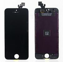 Дисплей для iPhone 5 в сборе с тачскрином Черный - Оптима