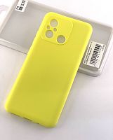 Чехол NANO силикон для Xiaomi Redmi 12C (2023)/POCO C55 желтый
