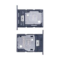 Держатель SIM для Samsung Galaxy A15 4G/5G (A155F/A156B) Черный