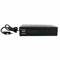 Цифровая приставка DVB-T2 SELENGA HD960D, USB2.0*2, HDMI, 3RCA (black)