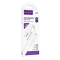 Кабель Type-C - Type-C Hoco X120 Beneficio charging cable (3A, PD60W) 1м. (white)