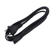 Кабель питания (евровилка - 2 pin, 1,5 м) Черный