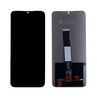 Дисплей для Xiaomi Redmi 9A/9C/10A в сборе с тачскрином Черный - OR
