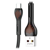 Кабель USB - Type-C FaizFull FR10 силиконовый, 5A, 1м (white)