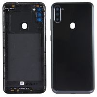 Задняя крышка для Samsung Galaxy A11 (A115F) Черный