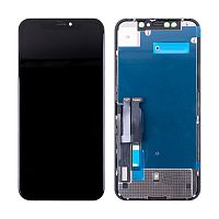 Дисплей для iPhone Xr (A2105) в сборе с тачскрином Черный GX