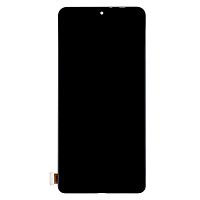 Дисплей для Xiaomi Poco F4 (22021211RG) в сборе с тачскрином Черный - (OLED)