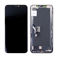 Дисплей для iPhone Xs (A2097/A1920) в сборе с тачскрином Черный GX