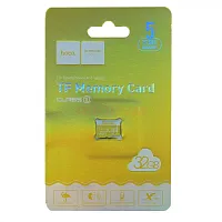 Купить Карта памяти MicroSDHC 32GB Class 10 Hoco TF Memory Card без адаптера с доставкой