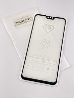 Защитное стекло "Полное покрытие" для Huawei Y9 2019 полный клей Черное