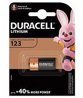 Купить Элемент питания DURACELL  CR 123  BL1  LITHIUM  с доставкой