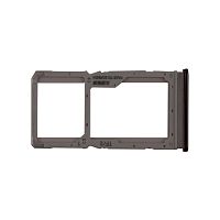 Держатель SIM для Xiaomi Redmi Note 8 Pro (M1906G7T) Черный