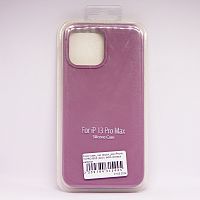 Чехол Silicon case_ низ закрыт_для iPhone 13 PRO MAX (2021) №62 лиловый металлик