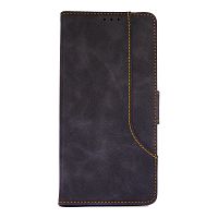 Чехол-книга NICE STYLES (магнит_боковой) для Samsung A35 (5G) 2024 черный