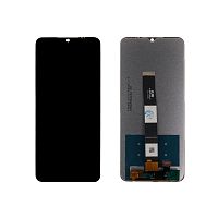 Дисплей для Xiaomi Redmi 9A/9C/10A в сборе с тачскрином Черный - Оптима