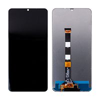 Купить Дисплей для Realme Note 50 (RMX3834) C51/C53 (RMX3760/RMX3830) в сборе с тачскрином Черный - OR с доставкой