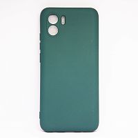 Чехол NANO силикон для Xiaomi Redmi A1 (2022) темно-зеленый